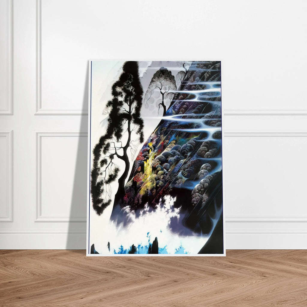 Radient Splendor Framed Poster | Eyvind Earle Framed Prints Wall Art | Eyvind Earle Prints