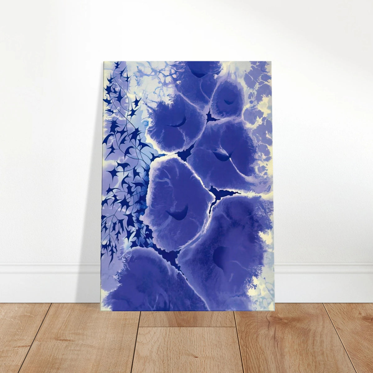 Mauve Floral Canvas | Eyvind Earle Canvas | Eyvind Earle Prints