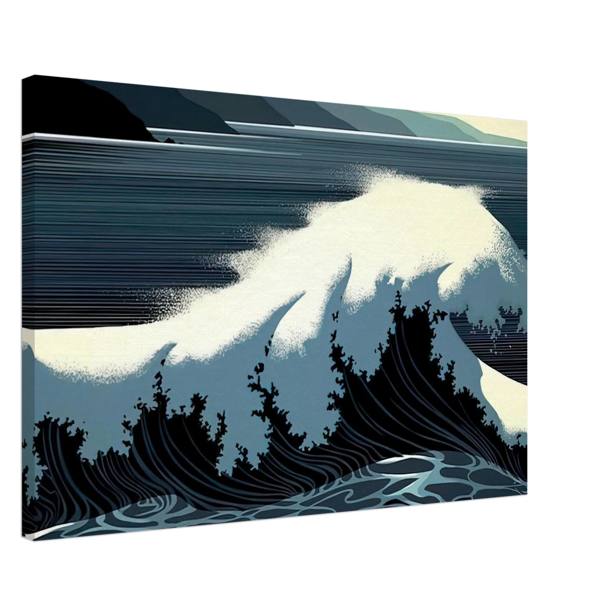 A Sounding of Surf Canvas | Eyvind Earle Canvas | Eyvind Earle Prints