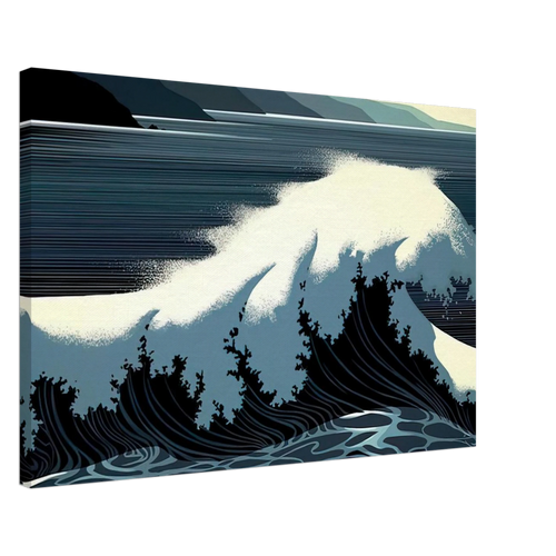 A Sounding of Surf Canvas | Eyvind Earle Canvas | Eyvind Earle Prints