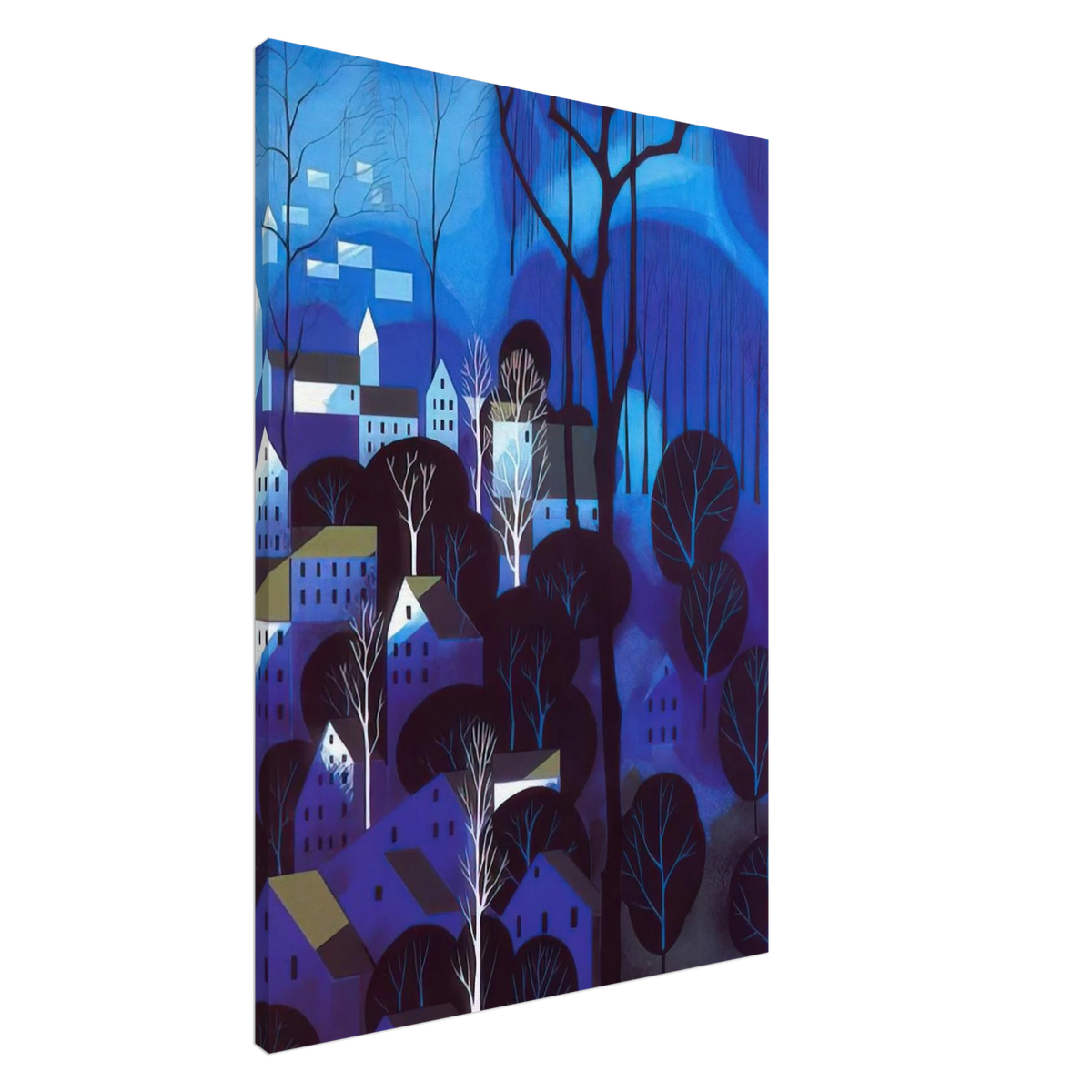 Midnight Blue Canvas | Eyvind Earle Canvas | Eyvind Earle Prints