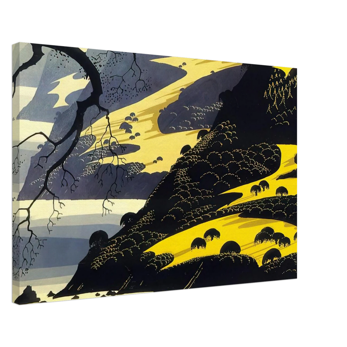 Coastal Fog Canvas | Eyvind Earle Canvas | Eyvind Earle Prints