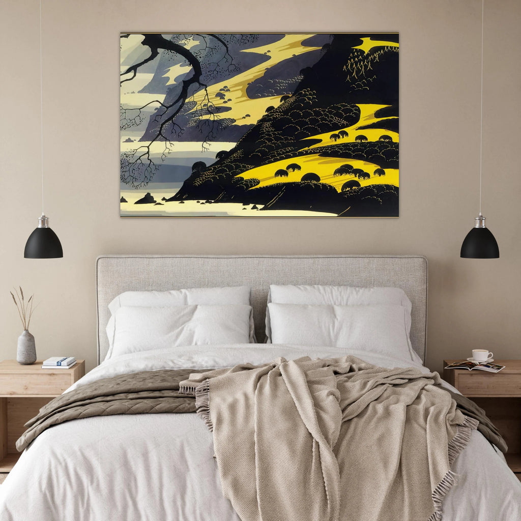 Coastal Fog Poster | Eyvind Earle Poster | Eyvind Earle Prints
