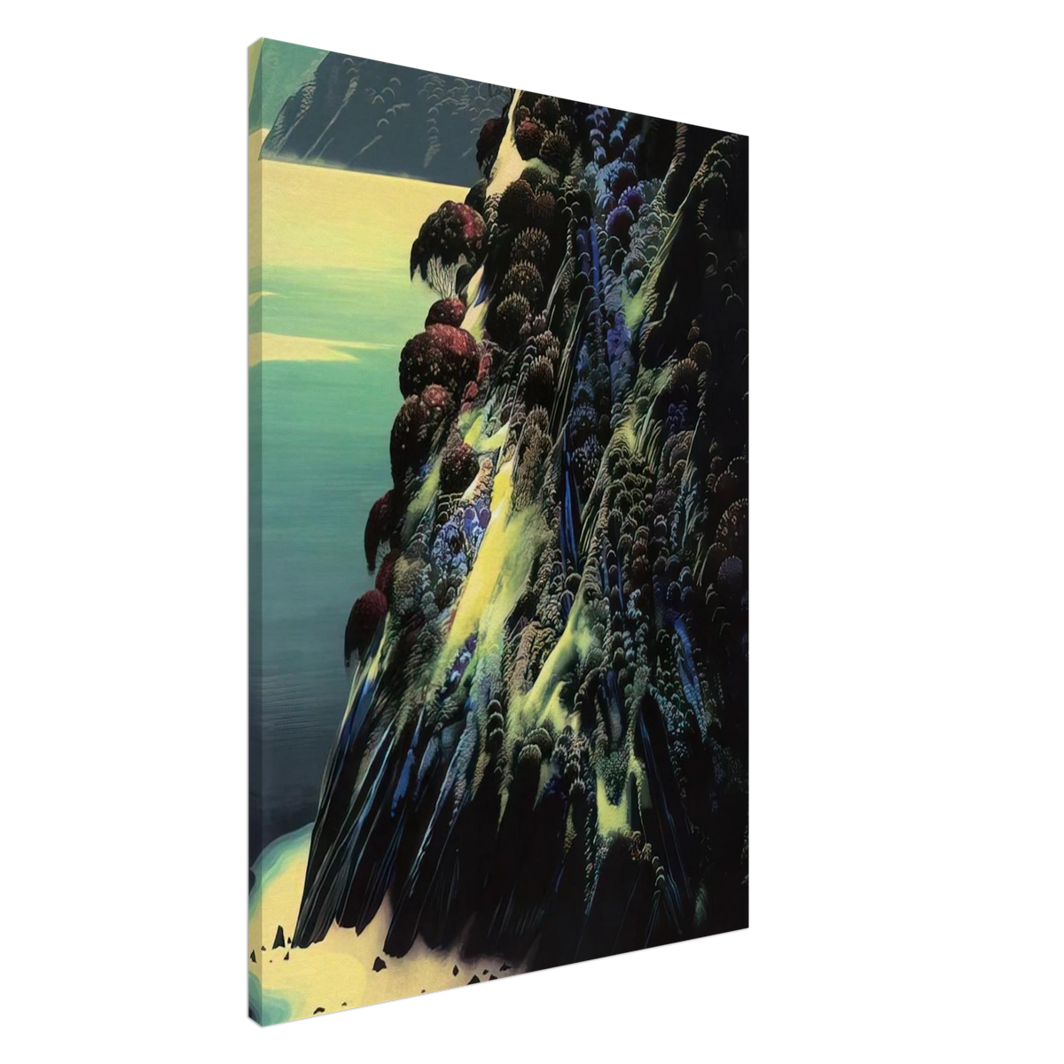 Big Sur Poem Canvas | Eyvind Earle Canvas | Eyvind Earle Prints