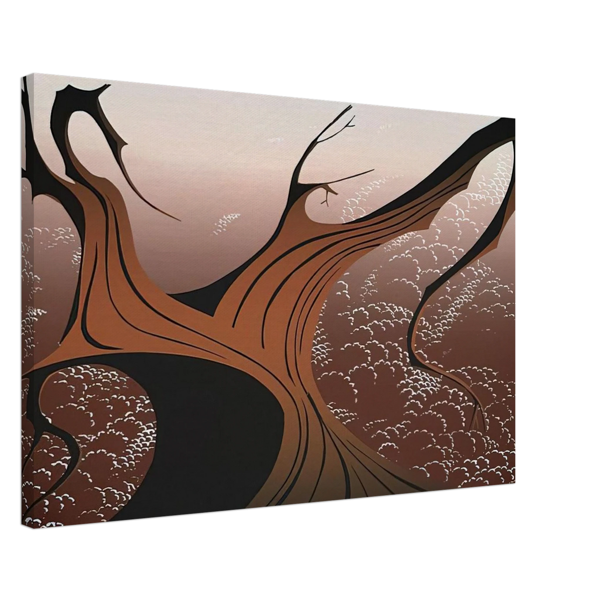 Brown Tree Canvas | Eyvind Earle Canvas | Eyvind Earle Prints