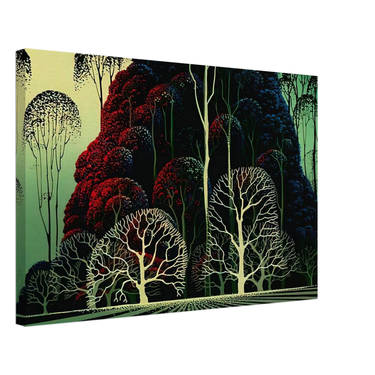 Eucalyptus Forest Canvas | Eyvind Earle Canvas | Eyvind Earle Prints