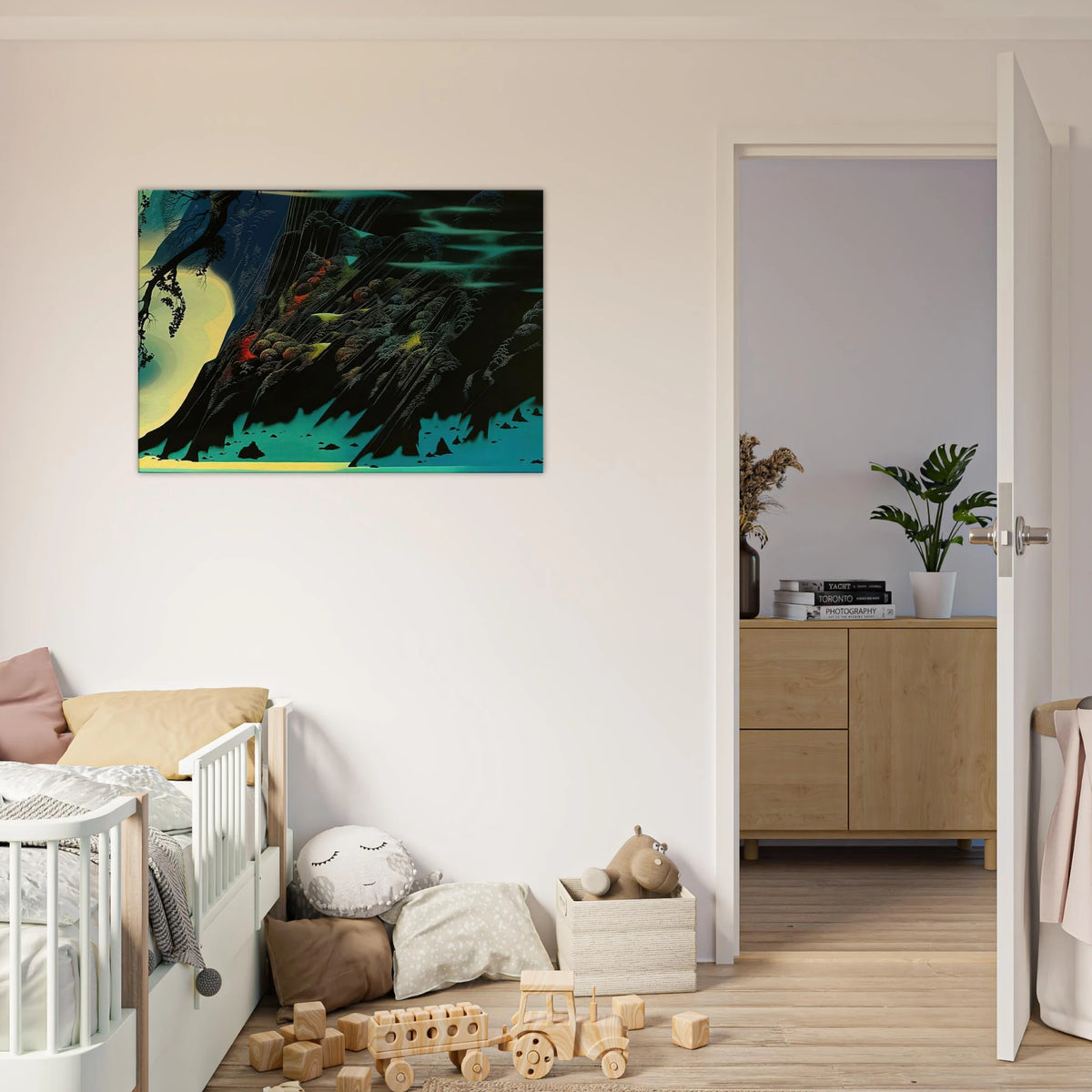 Coastal Magic Canvas | Eyvind Earle Canvas | Eyvind Earle Prints