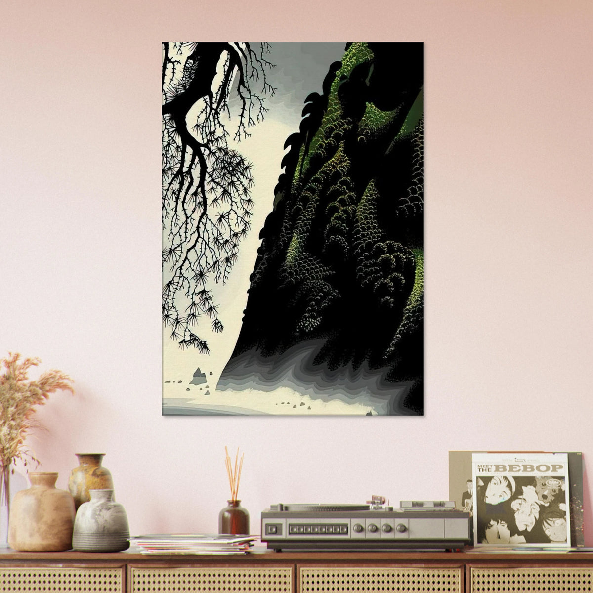 Little Big Sur Canvas | Eyvind Earle Canvas | Eyvind Earle Prints
