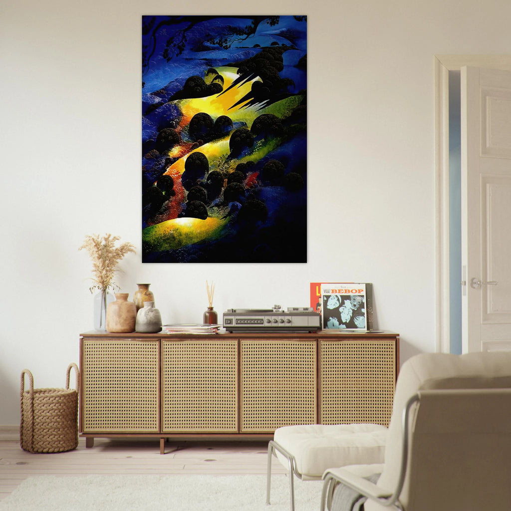 Sunset Flame Poster | Eyvind Earle Poster | Eyvind Earle Prints