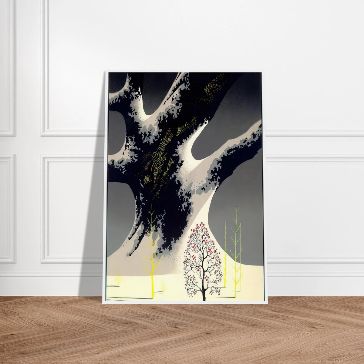 Winter Oak Framed Poster | Eyvind Earle Framed Prints Wall Art | Eyvind Earle Prints