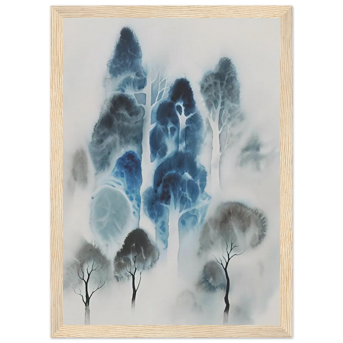 Woodland Framed Poster | Eyvind Earle Framed Prints Wall Art | Eyvind Earle Prints