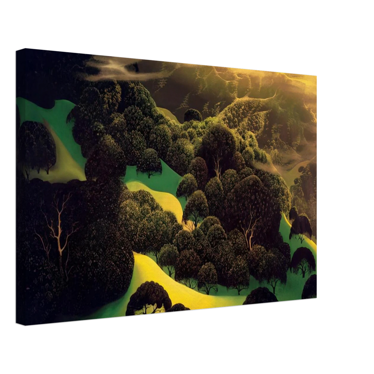 Deep Wilderness Canvas | Eyvind Earle Canvas | Eyvind Earle Prints