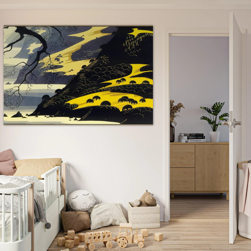 Coastal Fog Poster | Eyvind Earle Poster | Eyvind Earle Prints