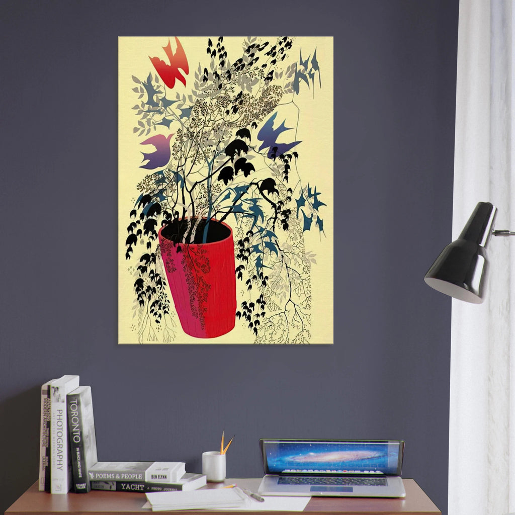 Red Barrell Canvas | Eyvind Earle Canvas | Eyvind Earle Prints