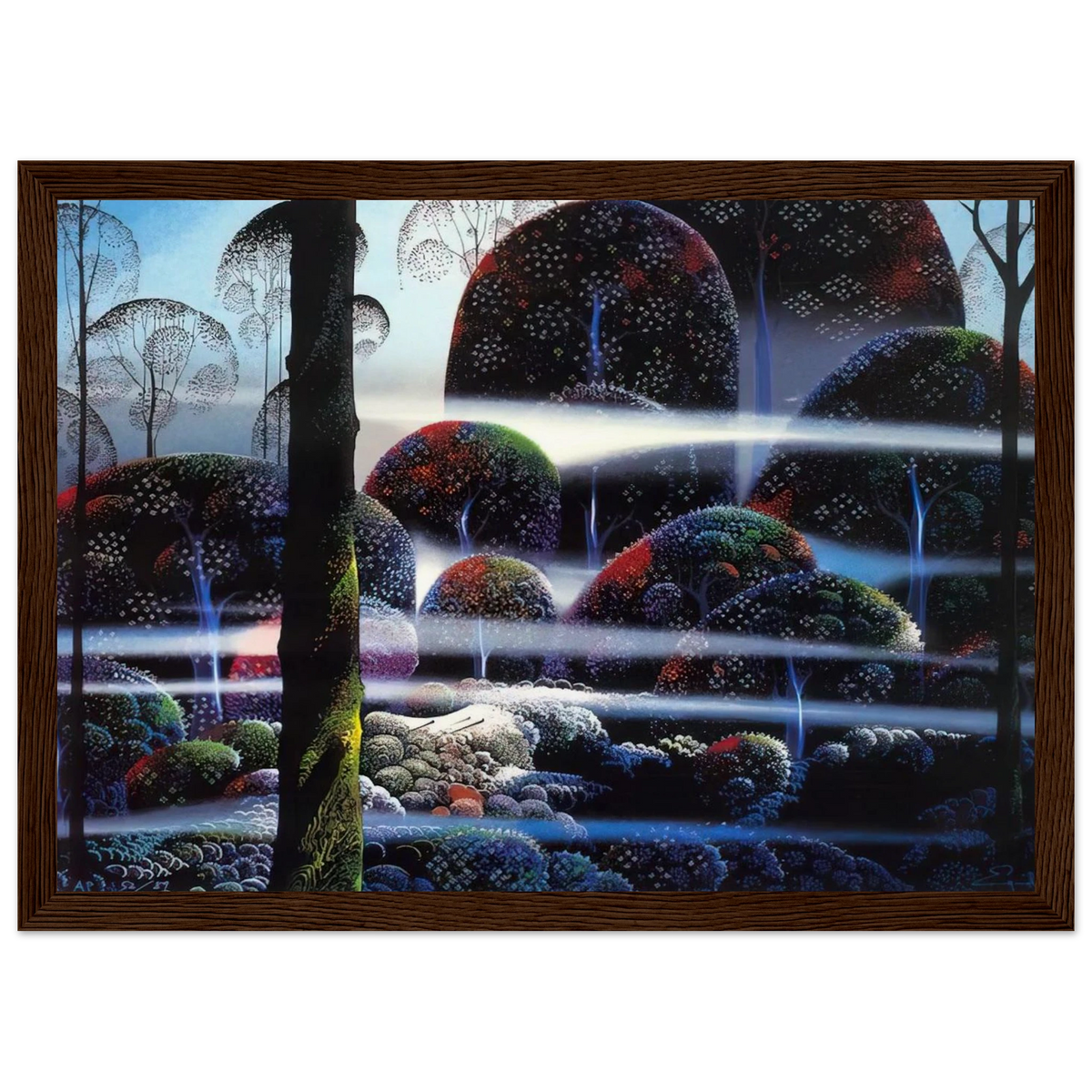 Beyond Paradise Framed Poster | Eyvind Earle Framed Prints Wall Art | Eyvind Earle Prints