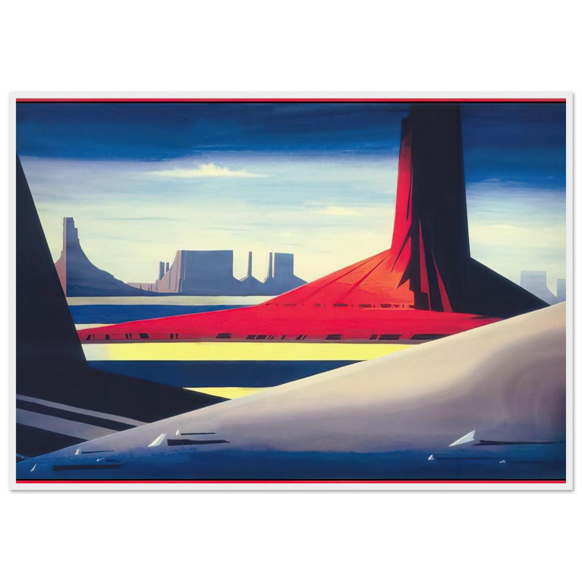Monument Valley Framed Poster | Eyvind Earle Framed Prints Wall Art | Eyvind Earle Prints