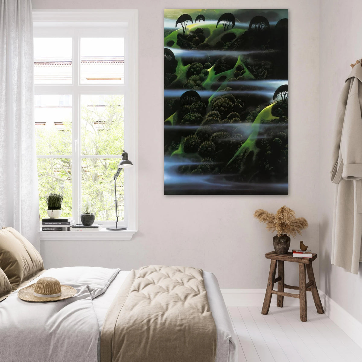 Early Morning Fog Poster | Eyvind Earle Poster | Eyvind Earle Prints