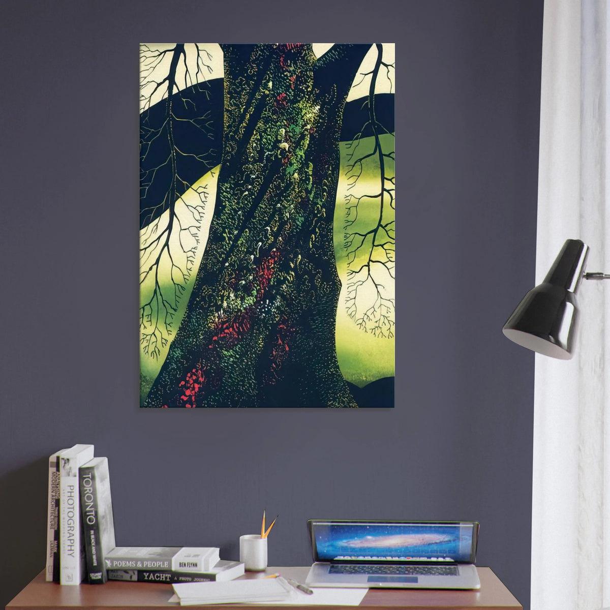 Oak Tree Canvas | Eyvind Earle Canvas | Eyvind Earle Prints