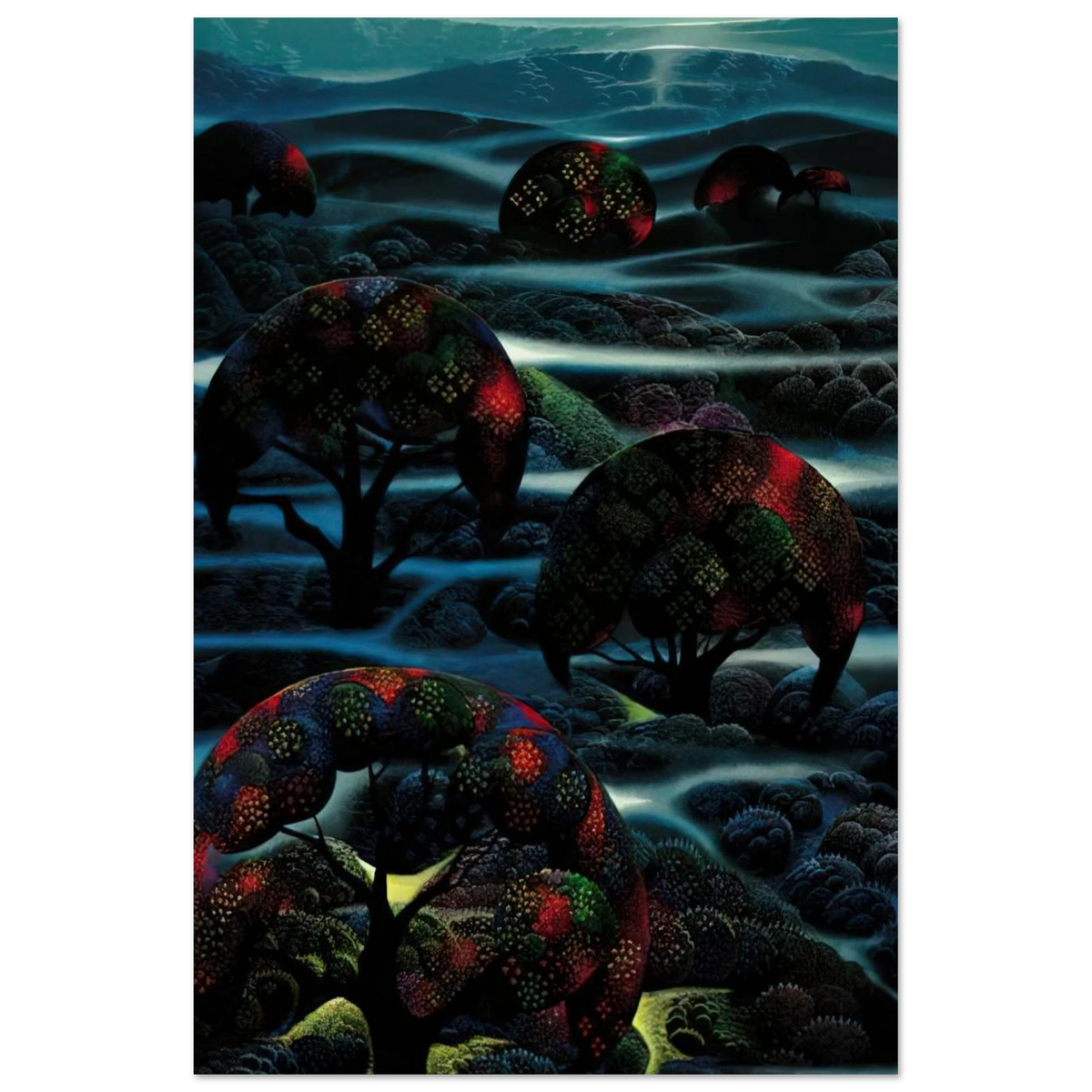 Garden of Dreams Poster | Eyvind Earle Poster | Eyvind Earle Prints