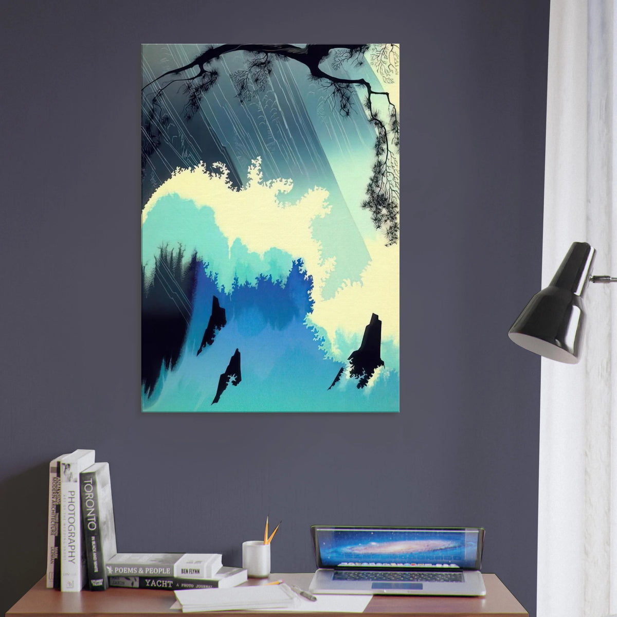 Ocean Splash Canvas | Eyvind Earle Canvas | Eyvind Earle Prints