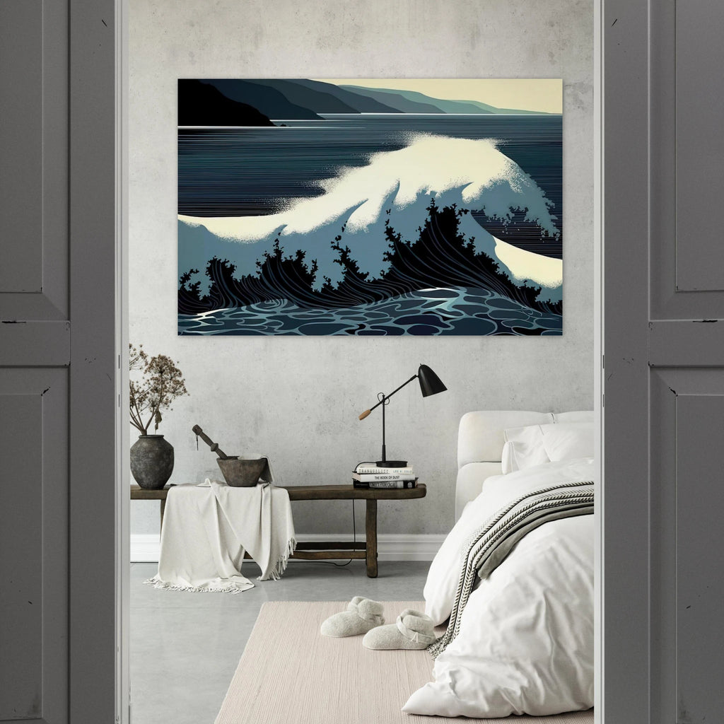 A Sounding of Surf Poster | Eyvind Earle Poster | Eyvind Earle Prints