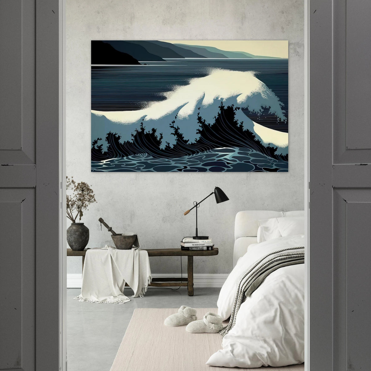 A Sounding of Surf Poster | Eyvind Earle Poster | Eyvind Earle Prints