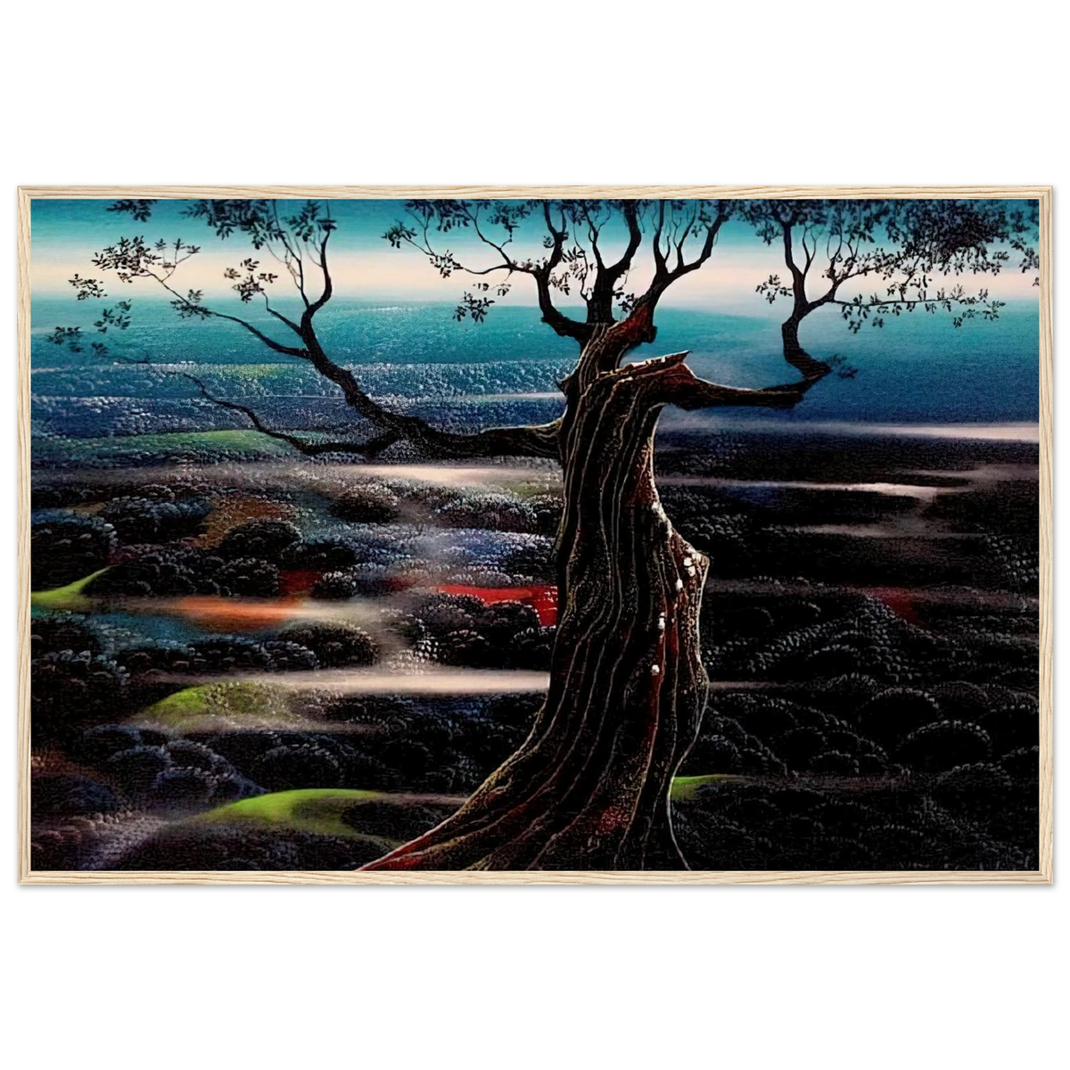 Wild Valley Framed Poster | Eyvind Earle Framed Prints Wall Art | Eyvind Earle Prints