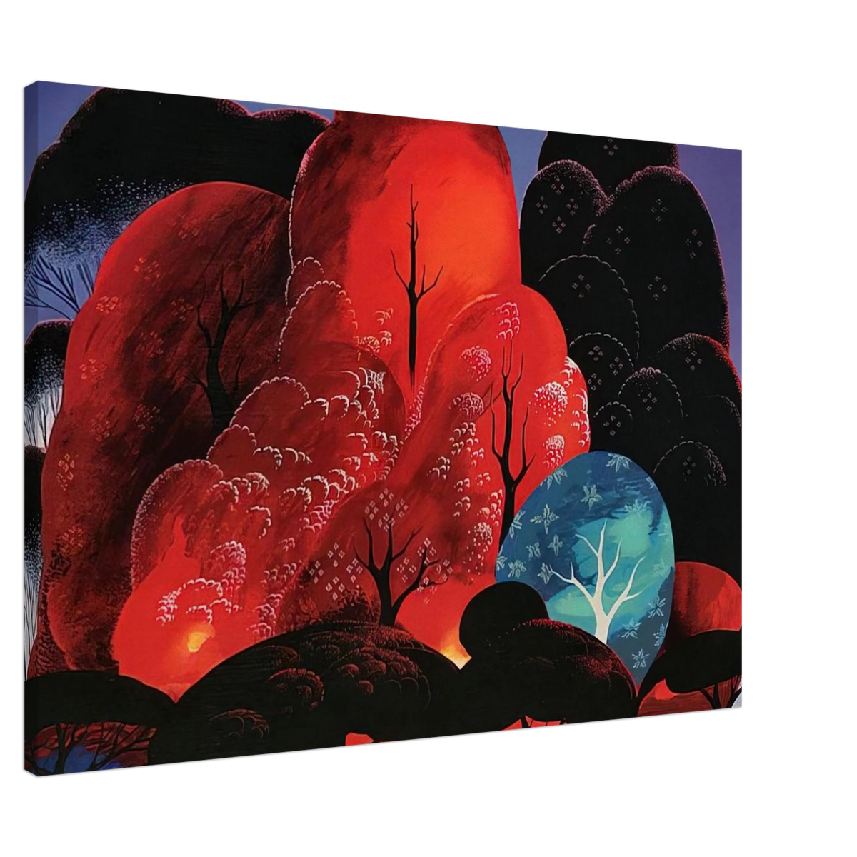 Blazing Glory Canvas | Eyvind Earle Canvas | Eyvind Earle Prints