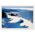 The Wave Framed Poster | Eyvind Earle Framed Prints Wall Art | Eyvind Earle Prints