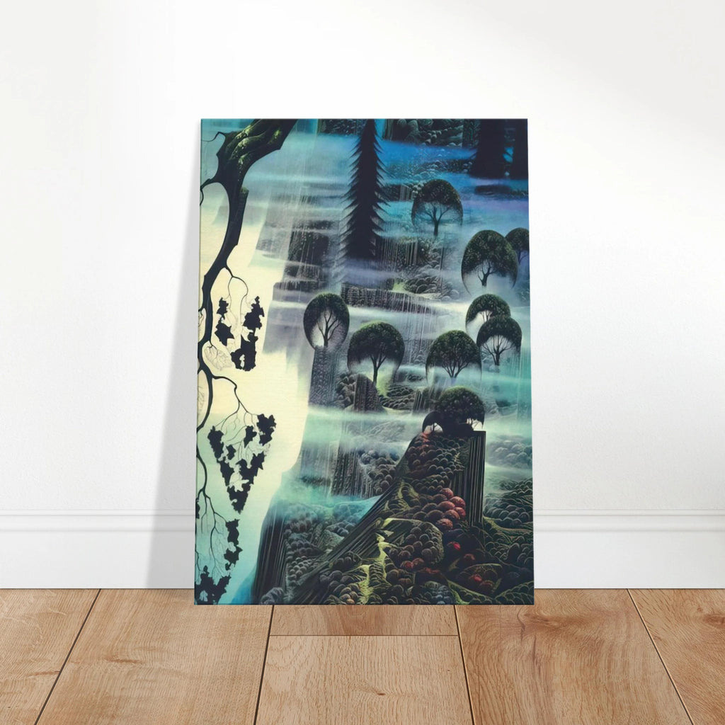Surf Wind and Fog Canvas | Eyvind Earle Canvas | Eyvind Earle Prints