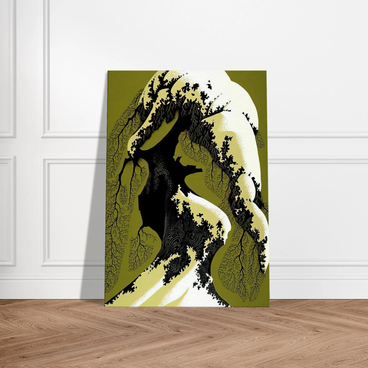 Snow Laden Canvas | Eyvind Earle Canvas | Eyvind Earle Prints