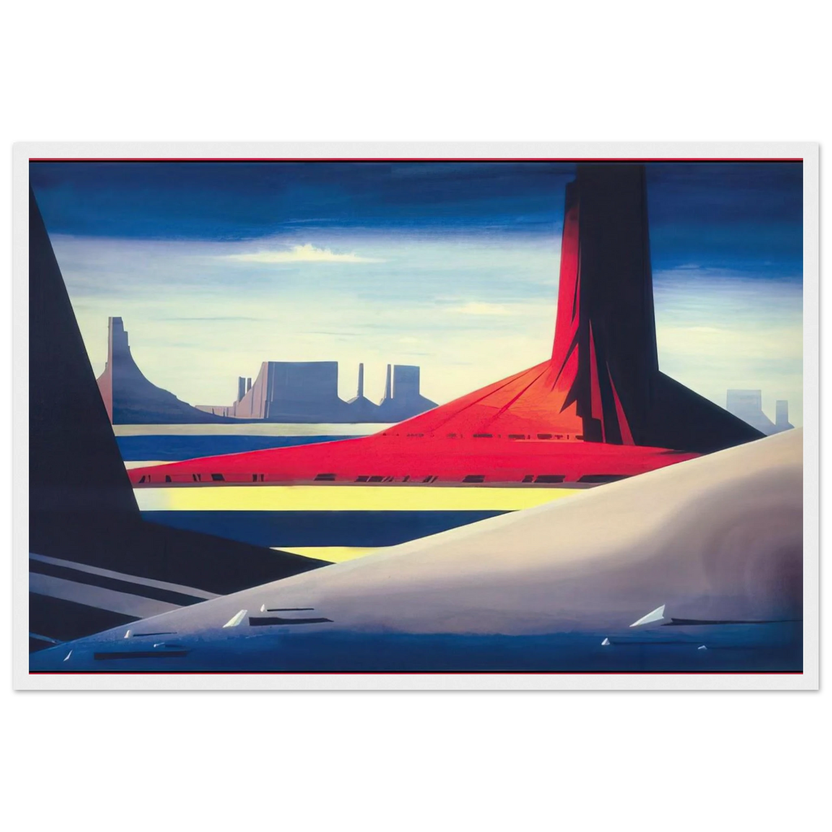 Monument Valley Framed Poster | Eyvind Earle Framed Prints Wall Art | Eyvind Earle Prints