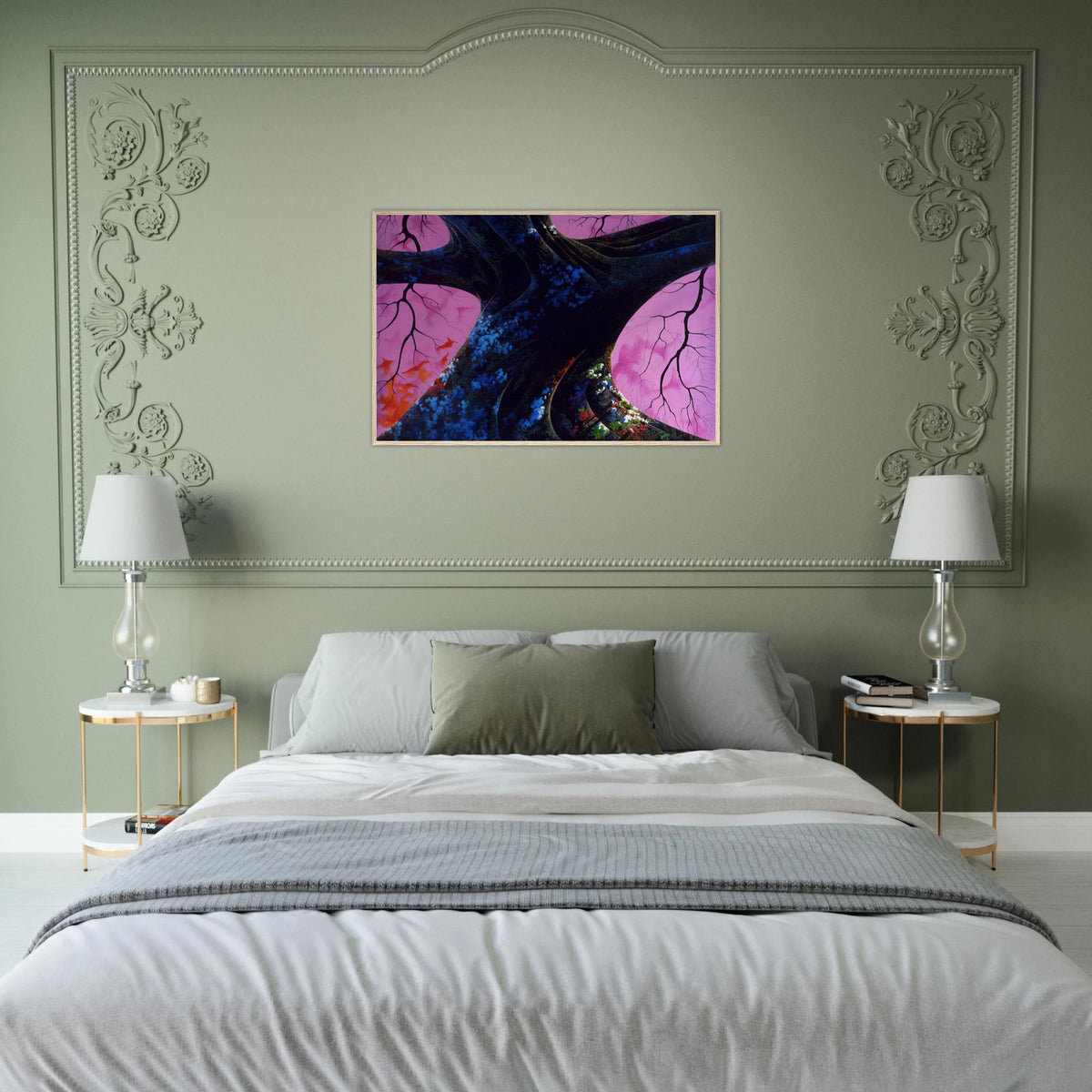 Giant Oak Framed Poster | Eyvind Earle Framed Prints Wall Art | Eyvind Earle Prints