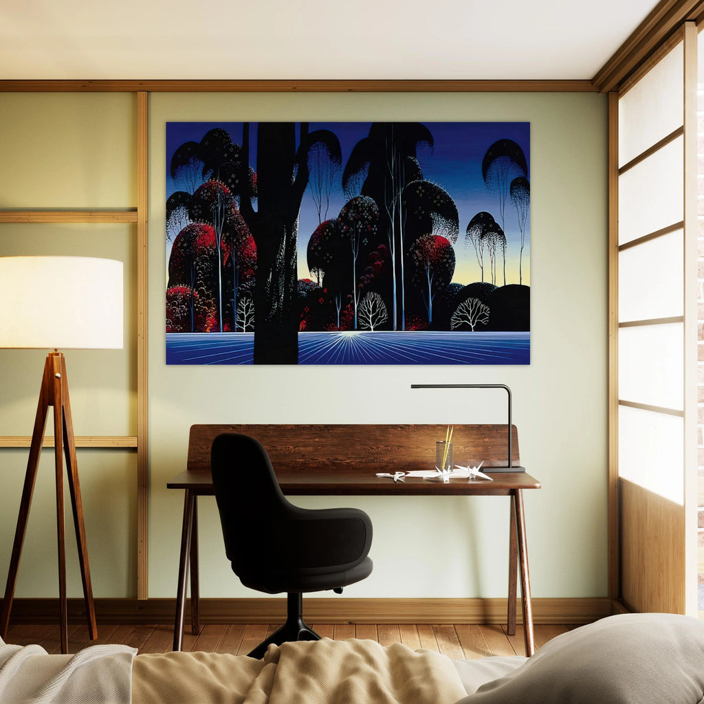 Dark Silence Poster | Eyvind Earle Poster | Eyvind Earle Prints