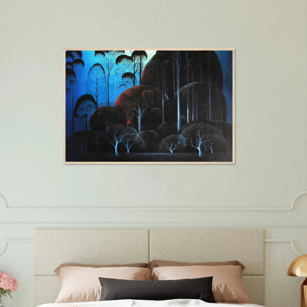 Enchanted Forest Framed Poster | Eyvind Earle Framed Prints Wall Art | Eyvind Earle Prints