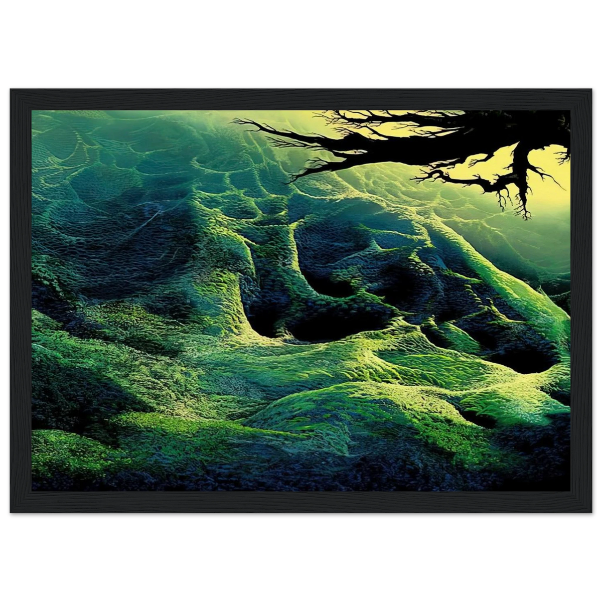 My Soul Framed Poster | Eyvind Earle Framed Prints Wall Art | Eyvind Earle Prints