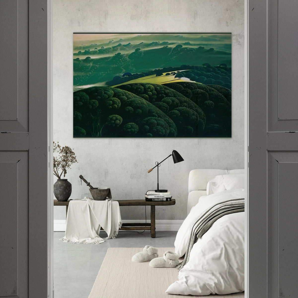 Morning Fog Poster | Eyvind Earle Poster | Eyvind Earle Prints