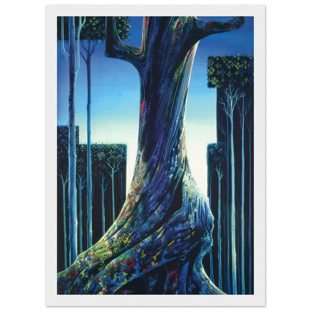Medieval Forest Framed Poster | Eyvind Earle Framed Prints Wall Art | Eyvind Earle Prints