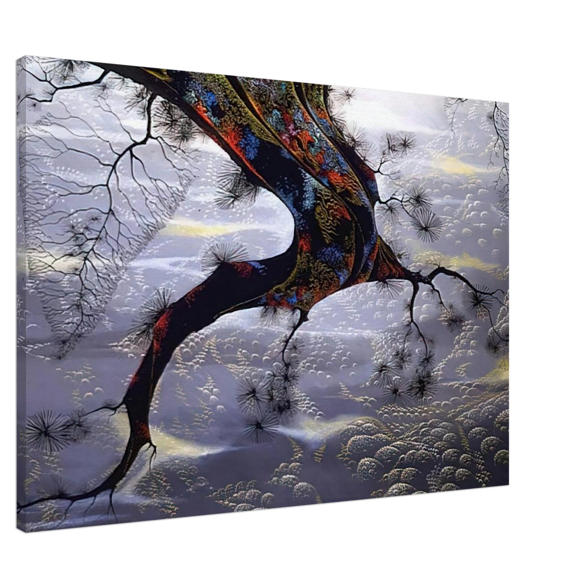 Pine Branch Canvas | Eyvind Earle Canvas | Eyvind Earle Prints
