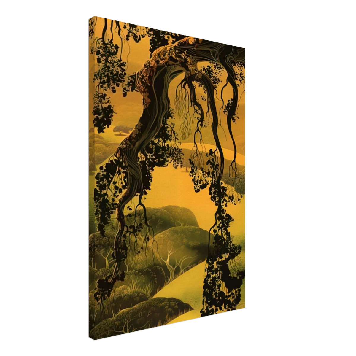 Yorktown Branch Canvas | Eyvind Earle Canvas | Eyvind Earle Prints