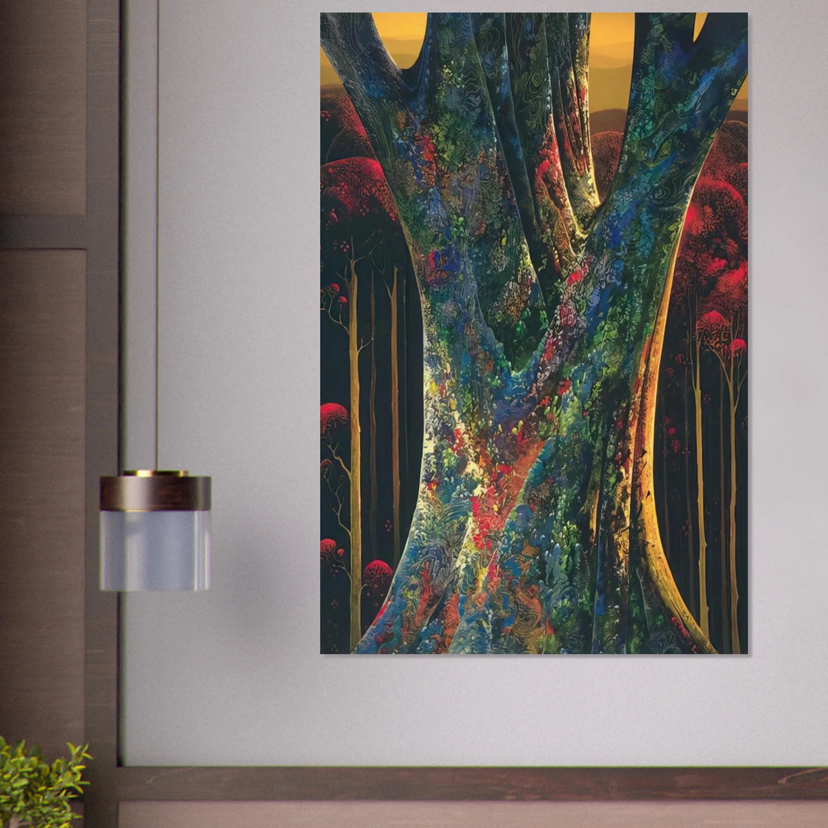 Majestic Tree Poster | Eyvind Earle Poster | Eyvind Earle Prints