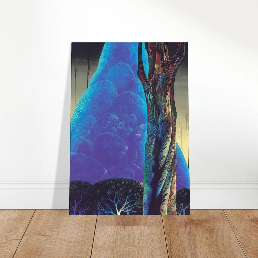 Blue Nocturne Canvas | Eyvind Earle Canvas | Eyvind Earle Prints