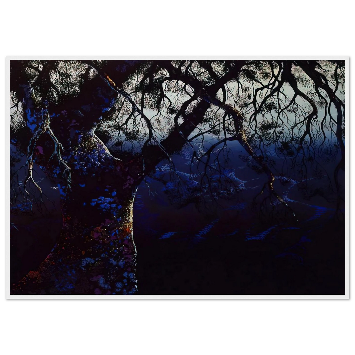 Jewel Tree Framed Poster | Eyvind Earle Framed Prints Wall Art | Eyvind Earle Prints