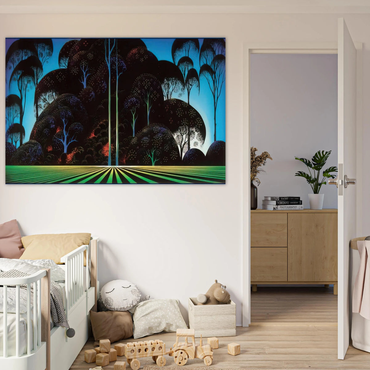 Forest Bouquet Poster | Eyvind Earle Poster | Eyvind Earle Prints