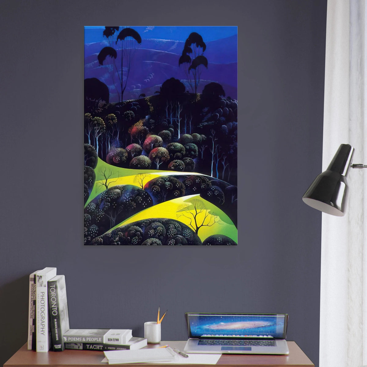Inland from the Sea Canvas | Eyvind Earle Canvas | Eyvind Earle Prints