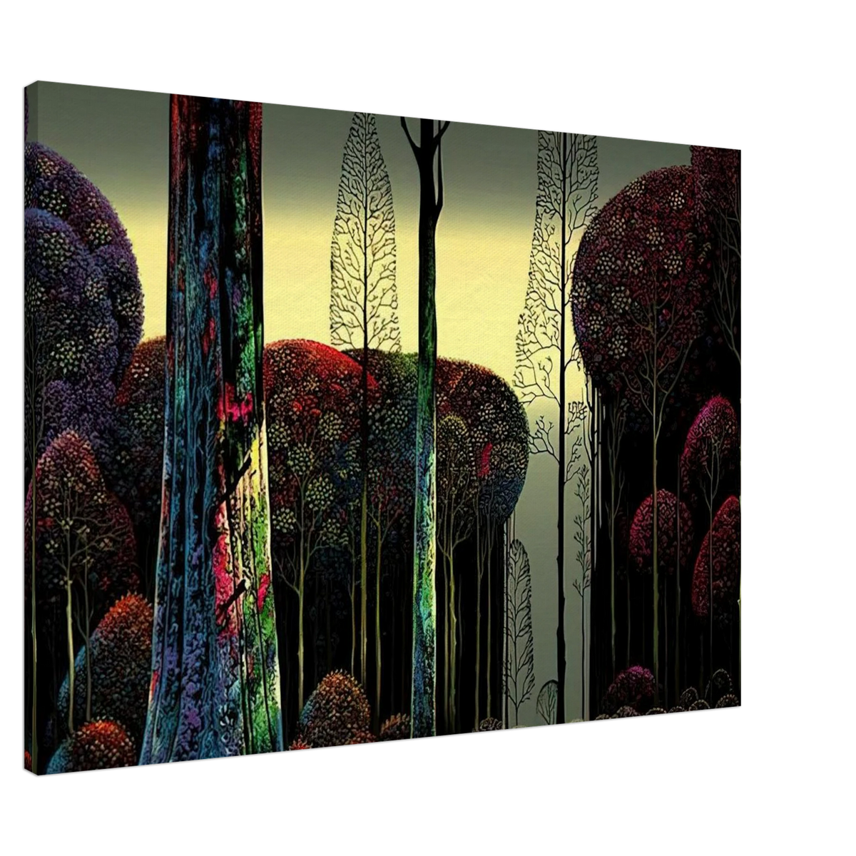 Gothic Forest Canvas | Eyvind Earle Canvas | Eyvind Earle Prints