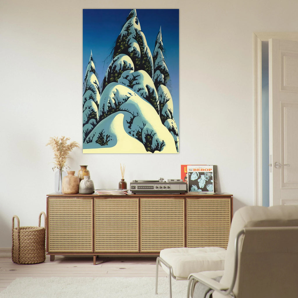 New Fallen Snow Poster | Eyvind Earle Poster | Eyvind Earle Prints