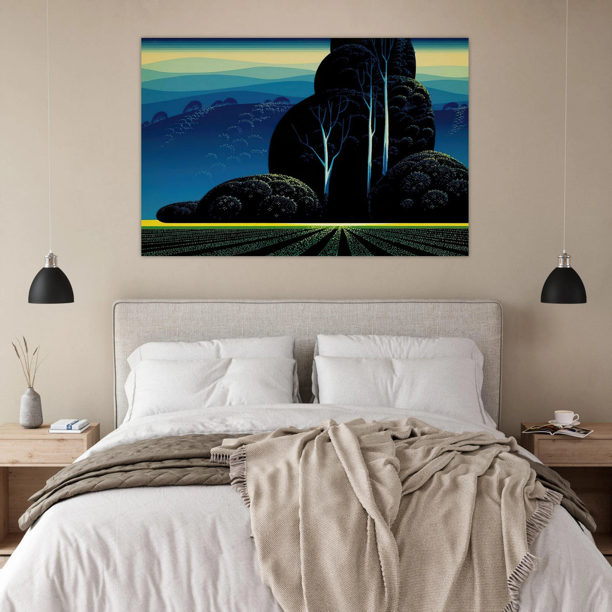 Even Tide Poster | Eyvind Earle Poster | Eyvind Earle Prints