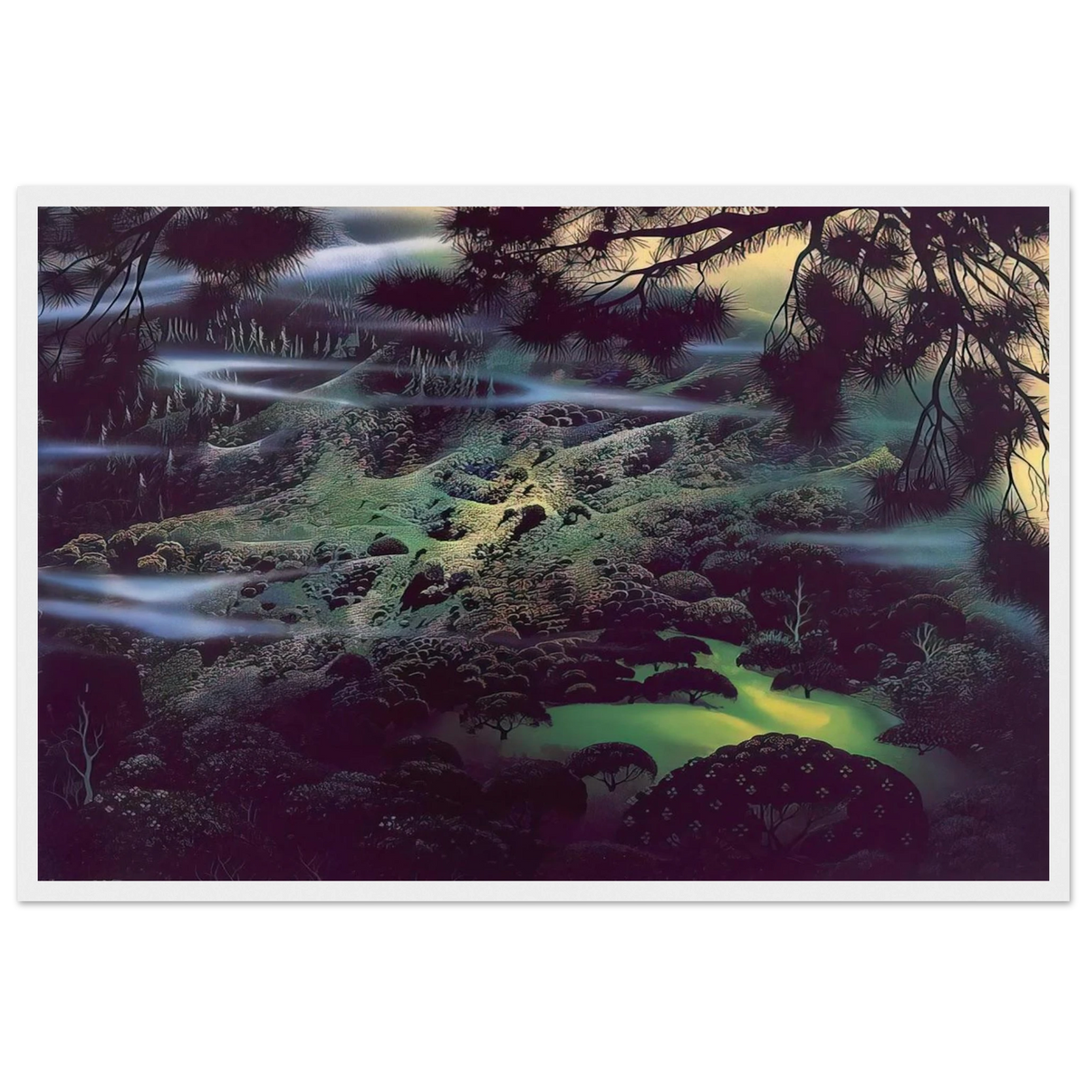 Symphonic Fantasy Framed Poster | Eyvind Earle Framed Prints Wall Art | Eyvind Earle Prints