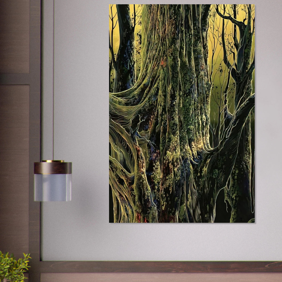 Ancient Tree Poster | Eyvind Earle Poster | Eyvind Earle Prints